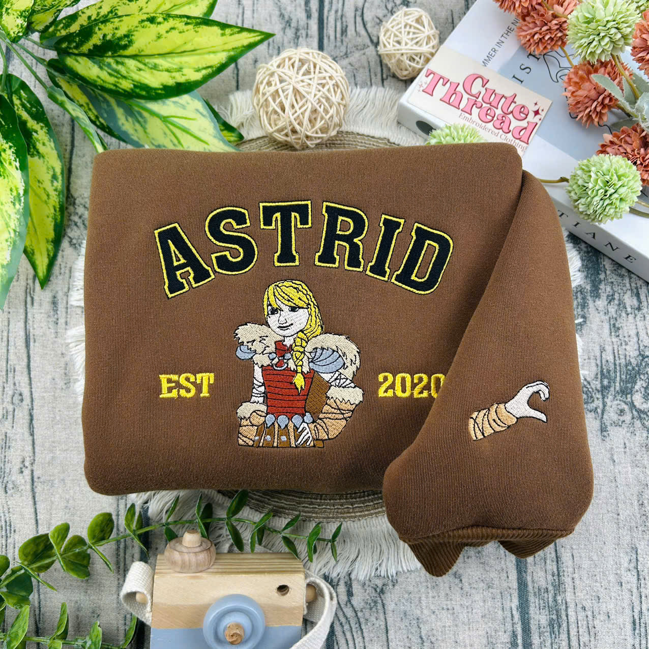 Nakışlı Sweatshirt #243