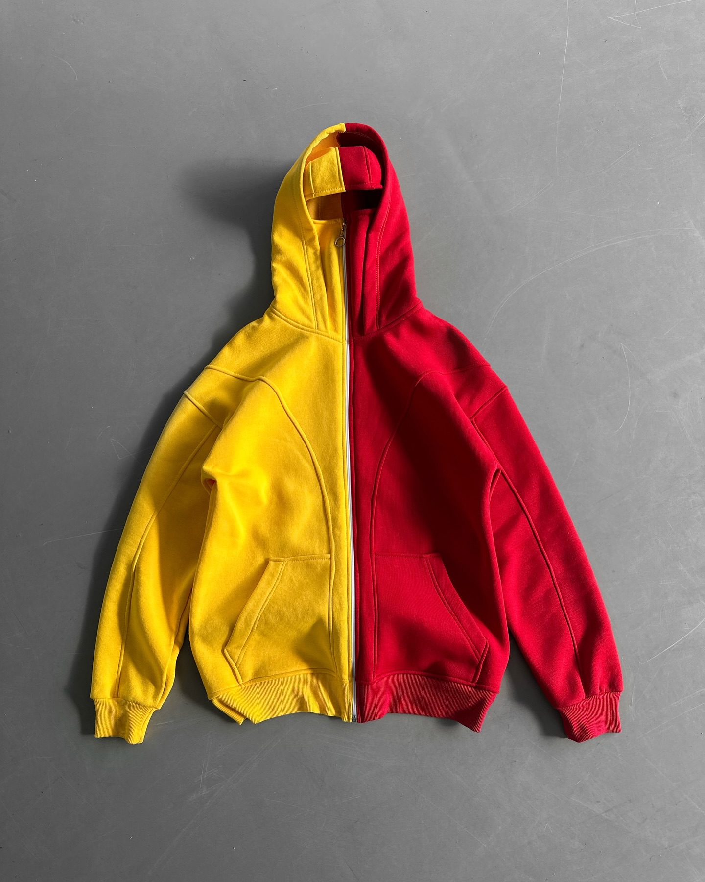 Hoodie 3 İplik Şardonlu Hırka GS